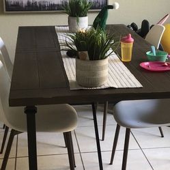 Dining Table And 4 Chairs Set