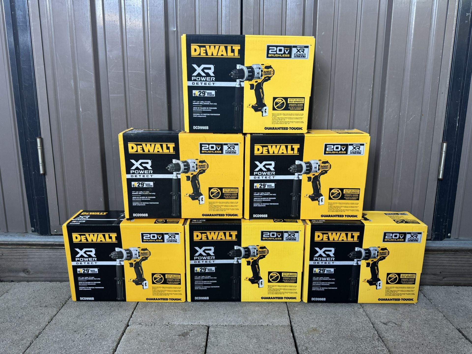 Dewalt 20v XR Hammer Drill/driver 1/2” Model #DCD998 (Tool Only)