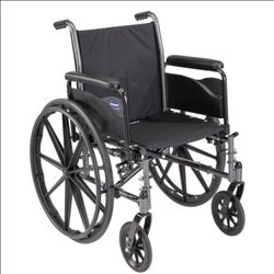 Invacare Tracer SX5 Wheelchair for Adults 18" and 20" Seat Full-Arms and Footrests