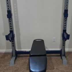 Olympic Weight Bench, Can Squat Too