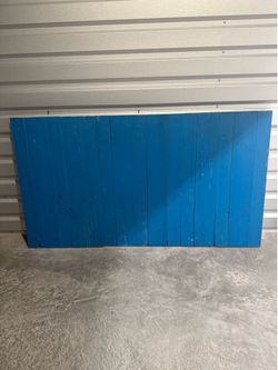 Queen size barn wall headboard