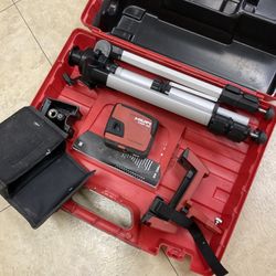 Hilti PMP 45 98ft Square 5 Point Laser with Accessories