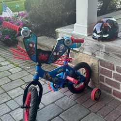 Spider Man Toddler Bike 12” 