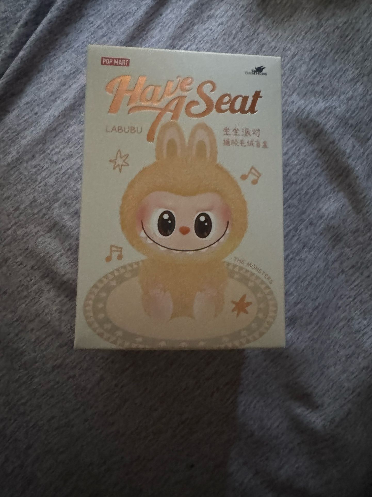 HAVE A SEAT Labubu - HeHe New In Box