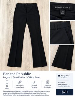 Banana Republic Black office pant