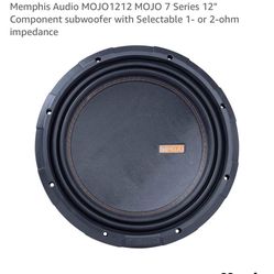 CAR SUBWOOFER POWERFUL TOP OF THE LINE 