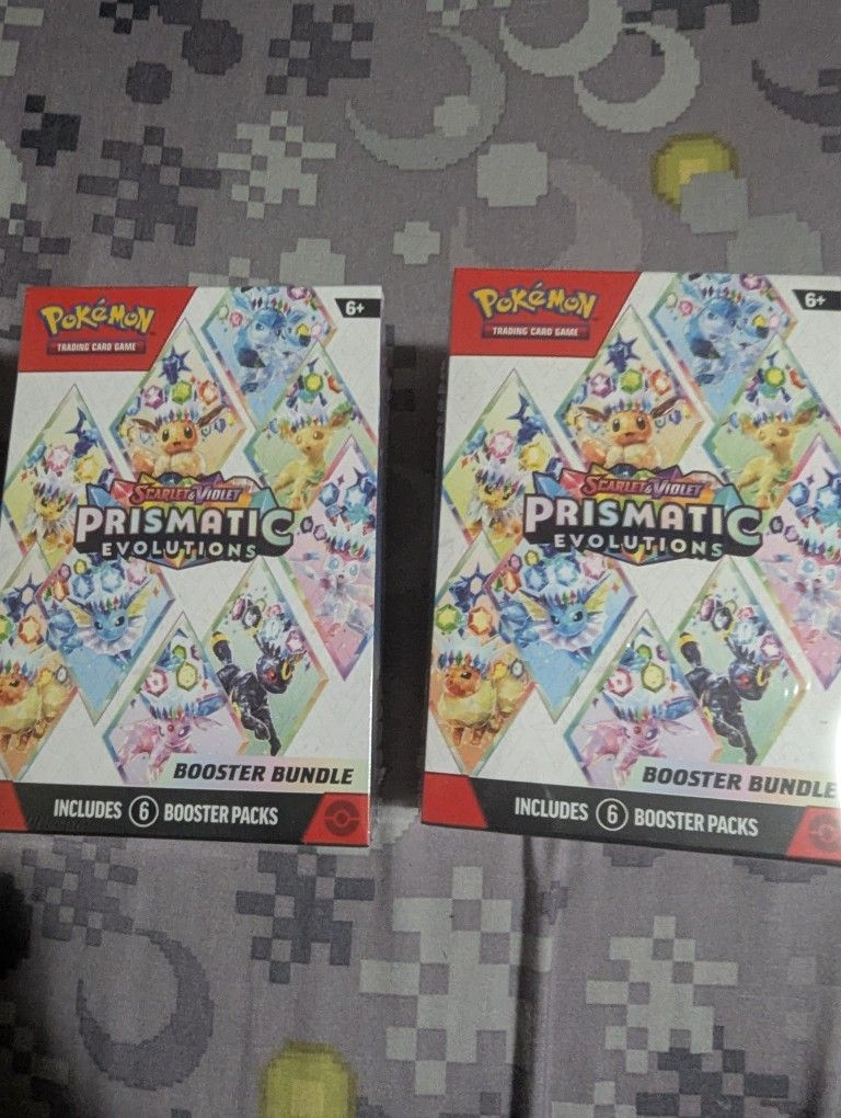 Pokemon Prismatic Evolution Booster Bundles