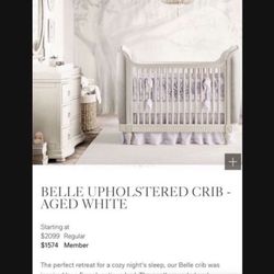 Restoration Hardware Crib/Toddler Bed