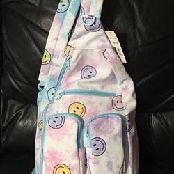 Sling Backpack Shoulder Crossbody Bag Chest Pack  Purse Handbag 