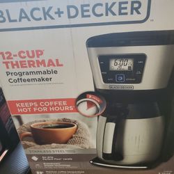 Black + Decker 12-Cup Thermal Programmable Coffeemaker