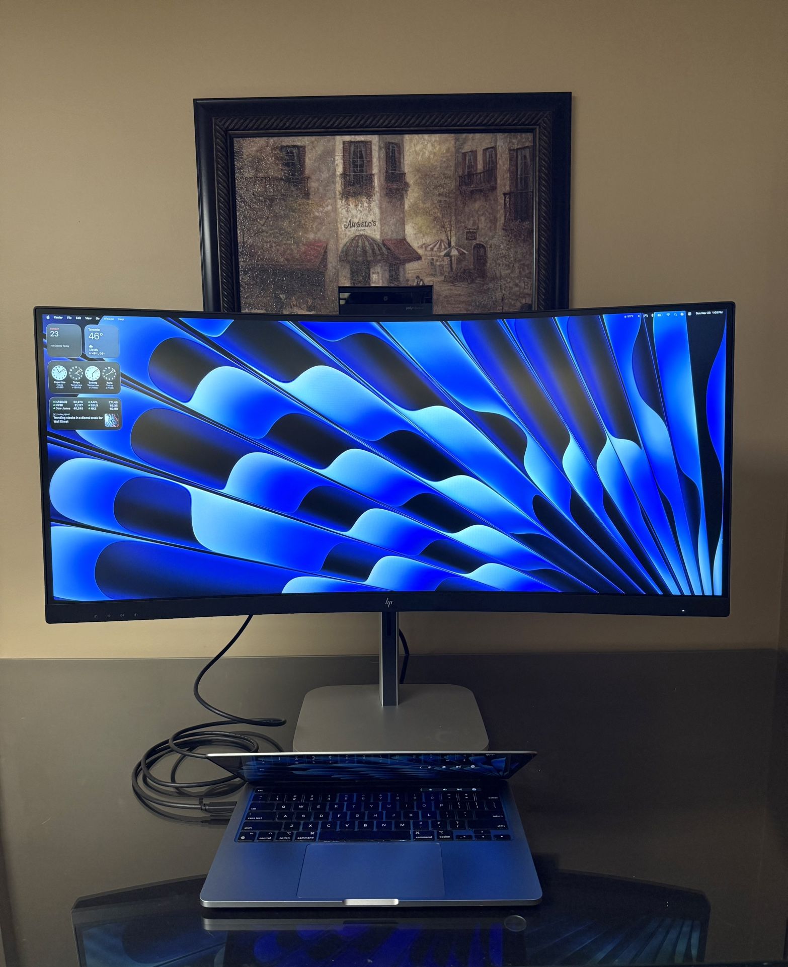 HP 534pm 34in Widescreen Conferencing Monitor