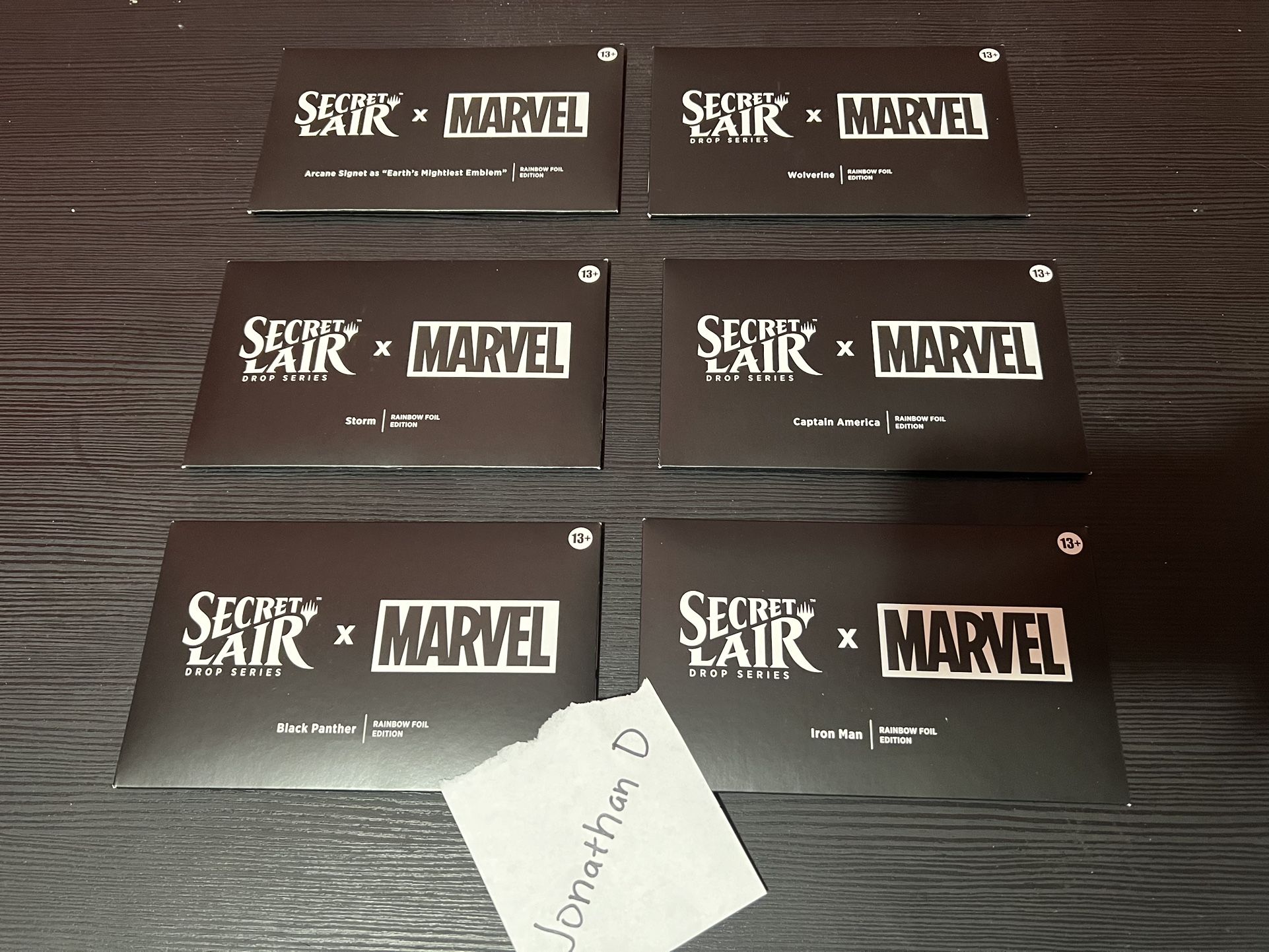 MTG Secret Lair: Marvel - The Astonishing FOIL Bundle