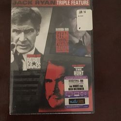 Jack Ryan Triple Feature DVD Brand New