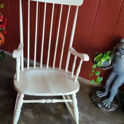 White  Rocking  Chair