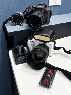 A6000 & a7sii