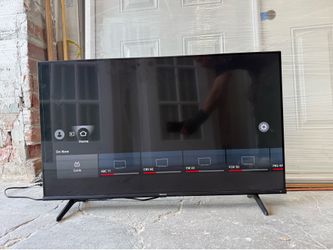 Hisense Smart TV (Approx. 43”) – Works, Read Description