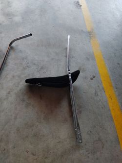 Ape hanger handlebar/ long Sissy bar+ seat