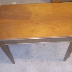 Antique Piano Bench 