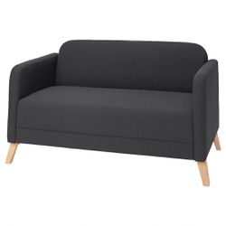 IKEA , Grey love seat couch 