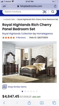 Queen BedRoom 6pc SET