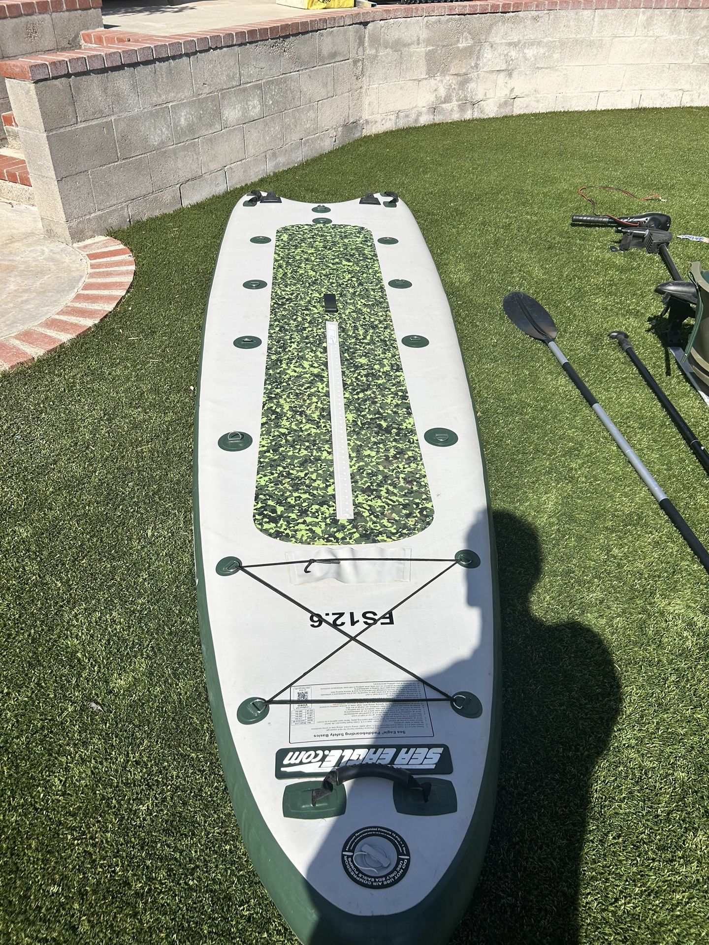 Sea Eagle FS126 Inflatable Fishing Paddleboard