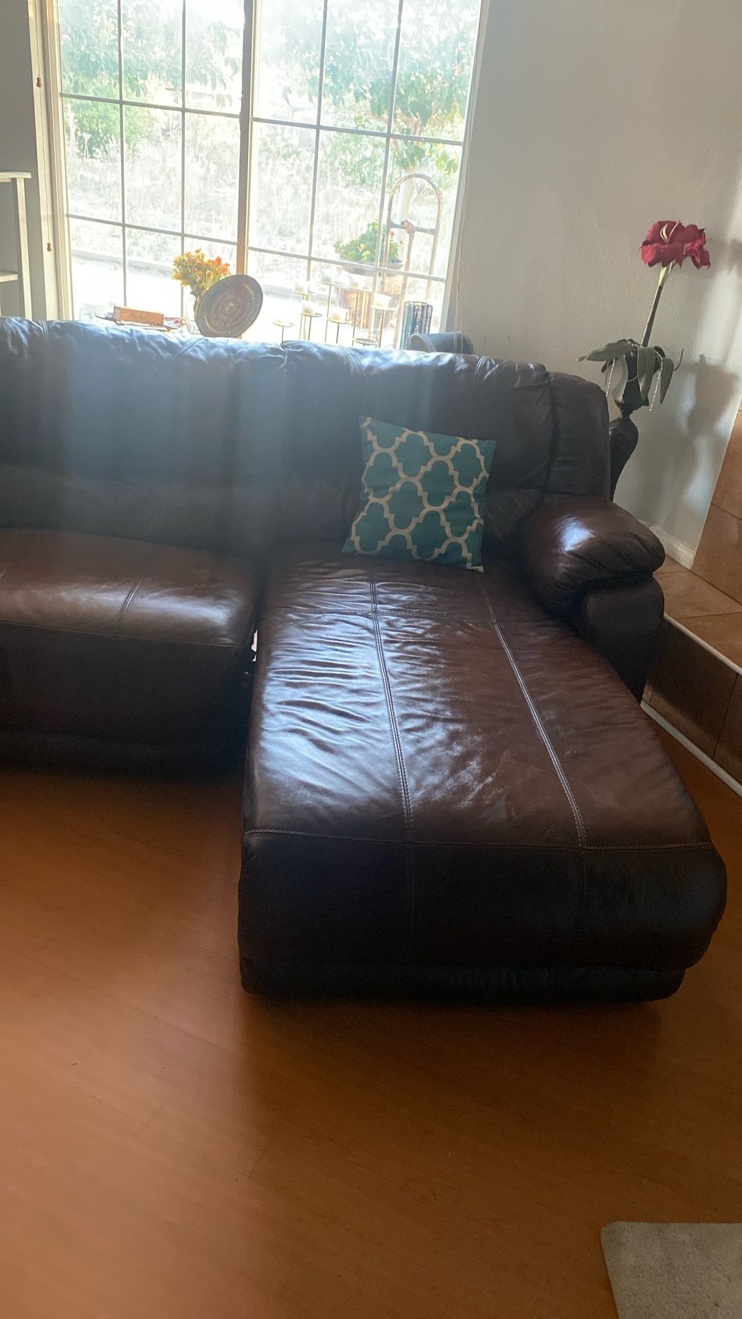 Brown Leather Sofas From Ashley’s