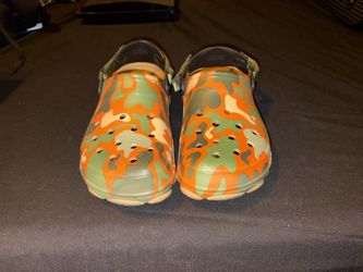 Camo Crocs With Adjustable Heel Strap