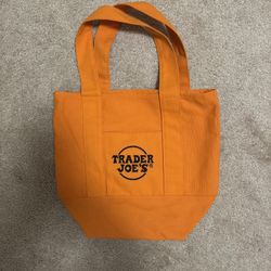 Trader Joe’s Orange and Black Mini Tote