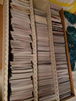 Have boxes and boxes of cards...