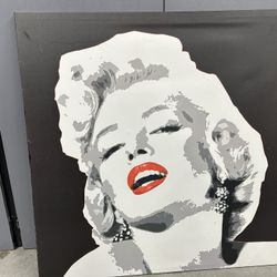 Marilyn Monroe On Canvas