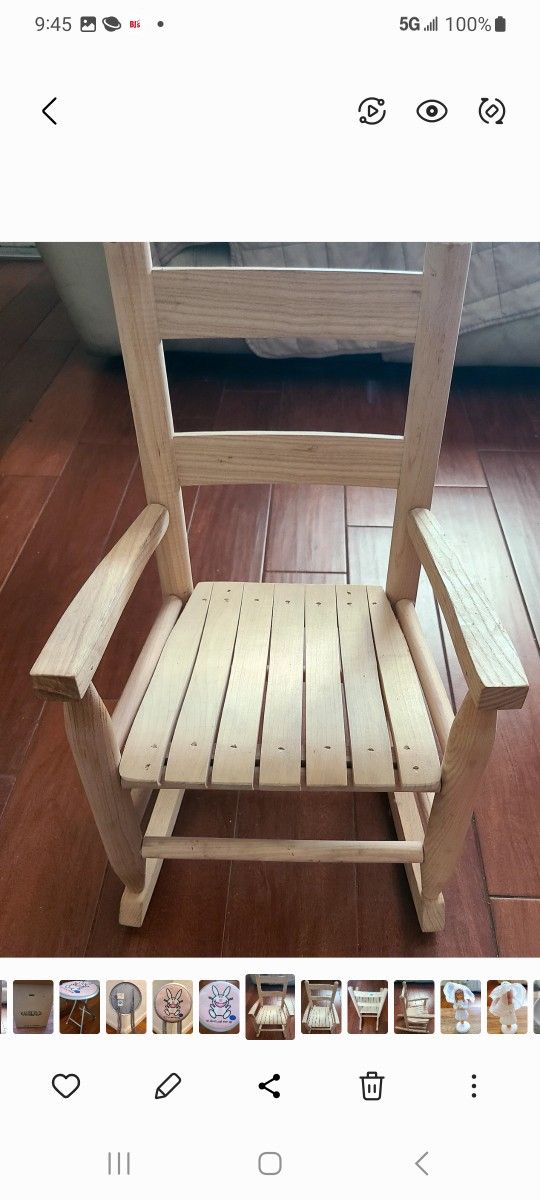 Dixie Seating Company Kids Rocking Chair Made In USA