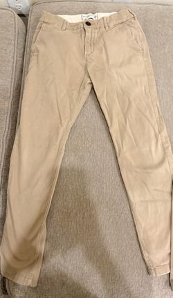 2 Abercrombie Kids Khaki Chino Pants Size 11/12