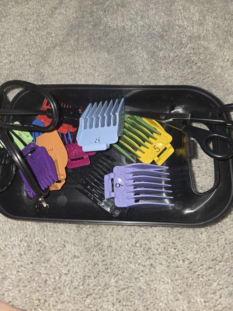 Wahl 12 piece clipper set with guards and scissors