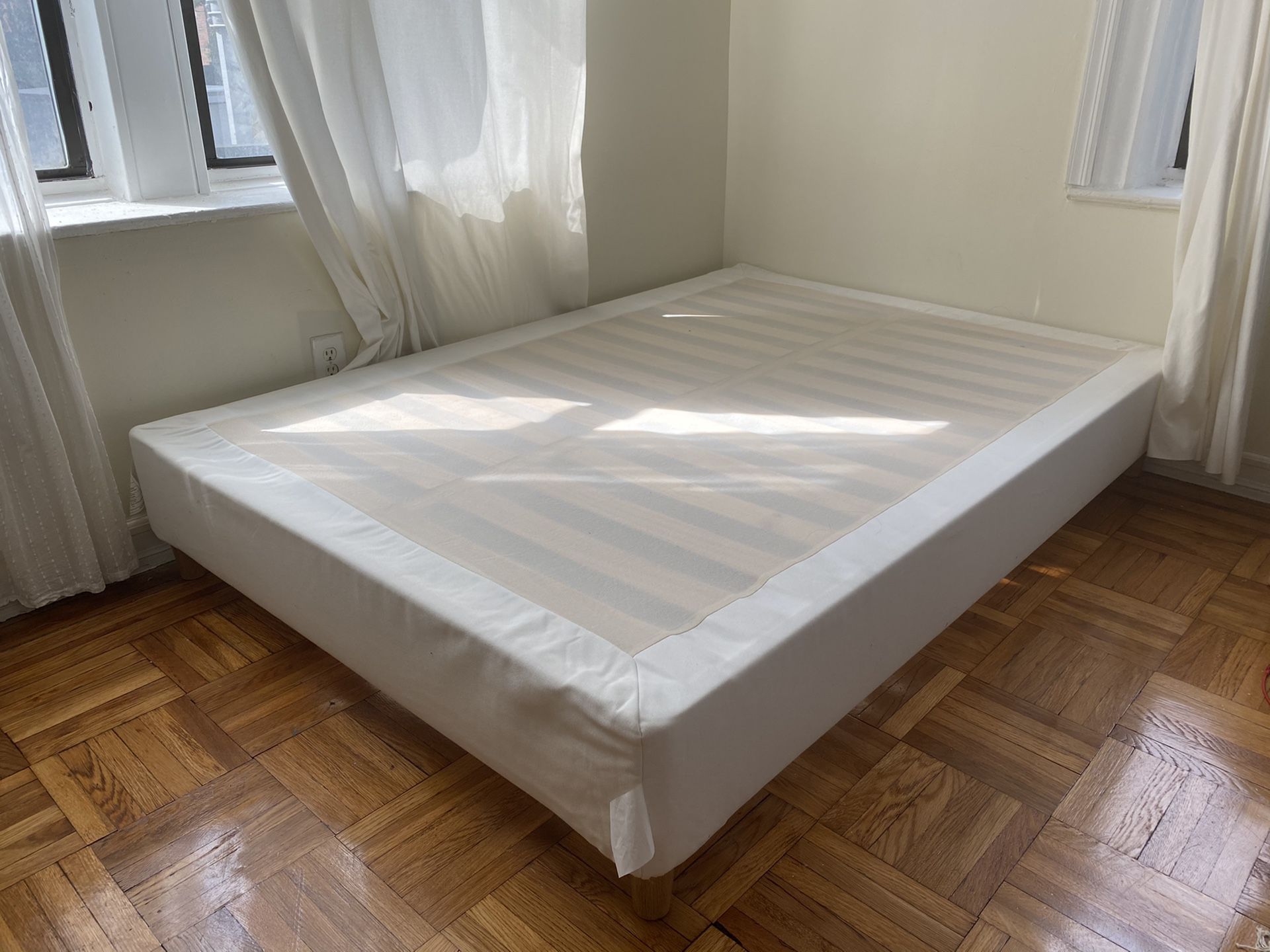 Full White Bed Frame