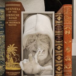 Star Wars Palpatine Monster Fantasy Bookend Horror Book Nook