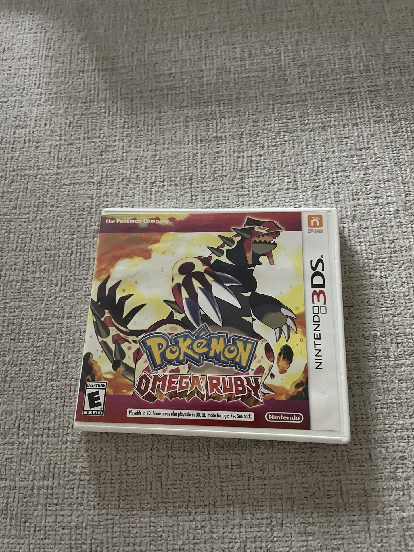 Pokemon Omega Ruby 3DS