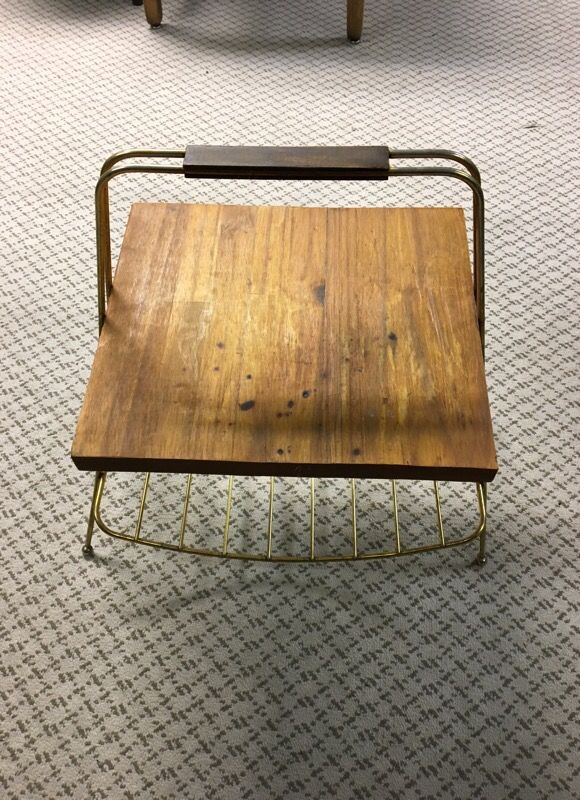 Small Mid Century Table Rack