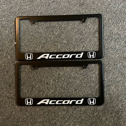 Brand New Honda Accord License Plate