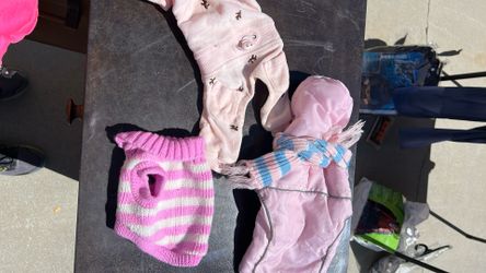 Dog outfits. Fit a 2 lbs chihuahua  3 outfits puppy