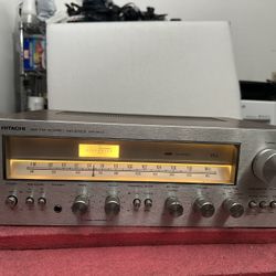 VINTAGE HITACHI SR-503 AM/FM STEREO RECEIVER- EXCELLENT