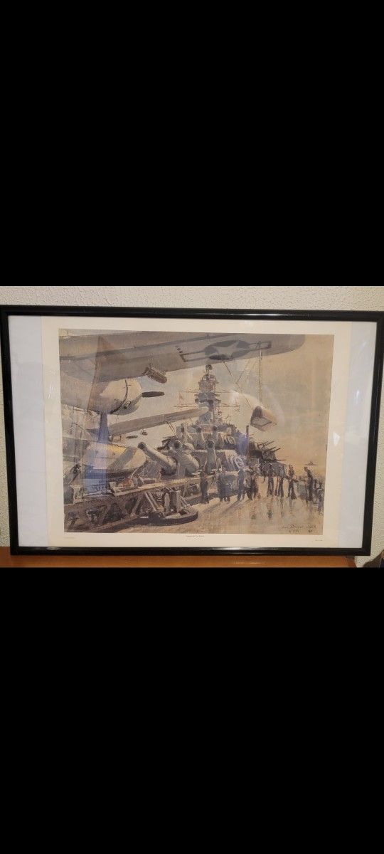 WW2 Navy Print