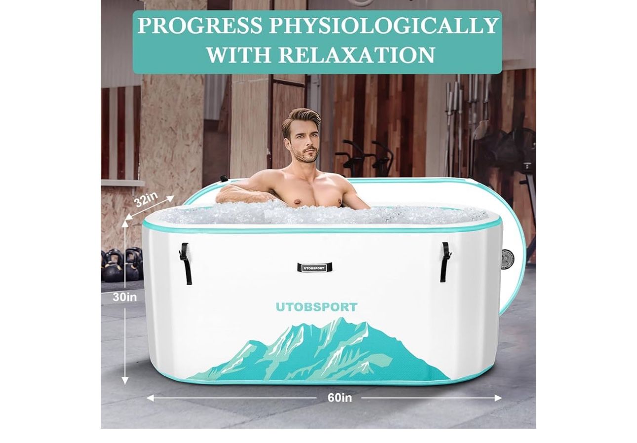 UTOBSPOPRT Portable Ice Bath Tub for Recovery and Relaxation size on the 1st picture. BRAND NEW