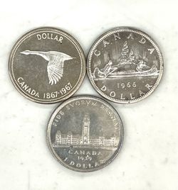 Canada Silver Dollars