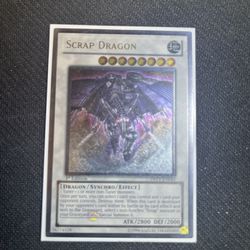 Yugioh Scrap Dragon 1st Ed Ultimate Rare 