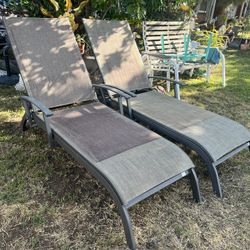 2 Sillas Cama Para Patio 