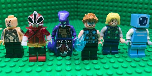 LEGO compatible Marvel Ninjago Lot of 6 Minifigures