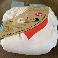 Reusable Diaper System One Size