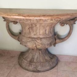 Unique Marble Console Hall Entry Table Greek Roman Classical Antiquity