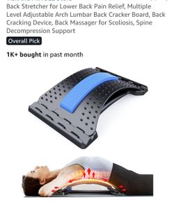 Adjustable Lumbar Back Stretcher Device