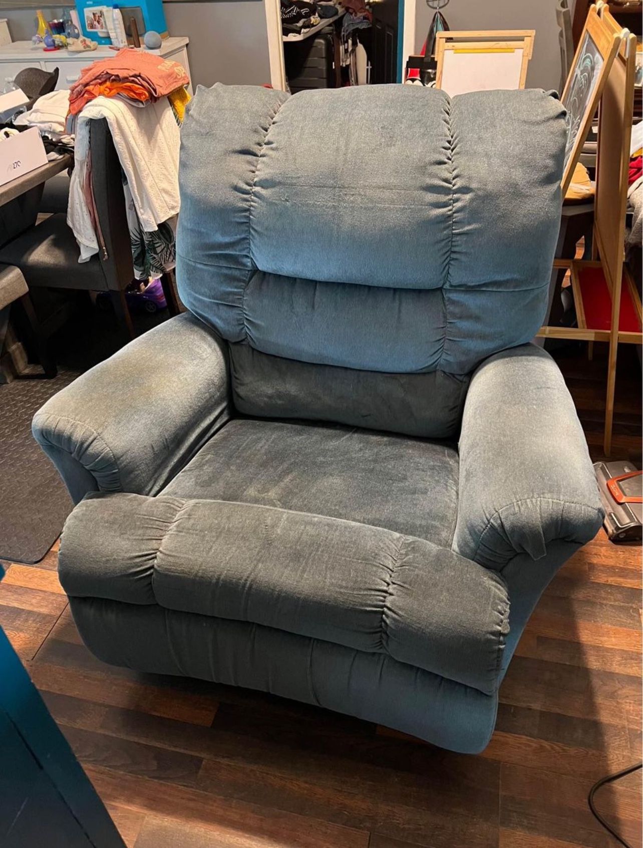 Blue Recliner